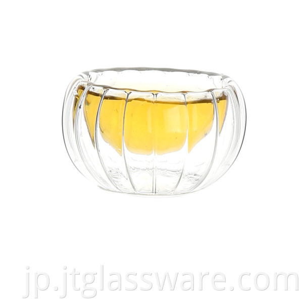 Double Wall Glass Tea Cup